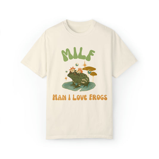 MILF Frogs Cottagecore Women’s Vintage T-shirt