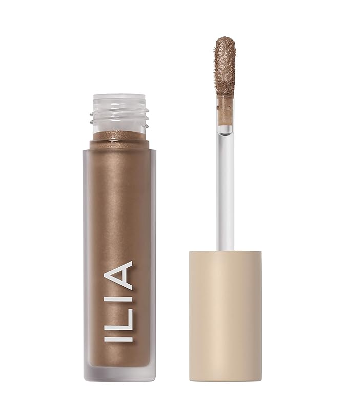 ILIA - Chromatic Liquid Powder Eye Tint | Non-Toxic, Vegan, Cruelty-Free, Quick-Dry, Crease-Resistant, No Budge Color (Fresco, 0.12 fl oz | 3.5 ml)